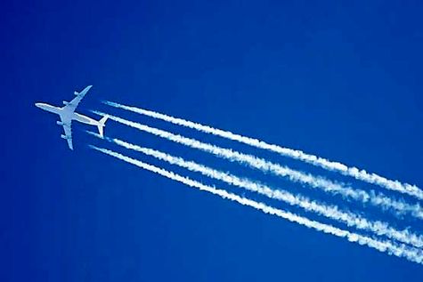    خبر  خط سفید رنگ عبور هواپیما در آسمان چیست؟ 
